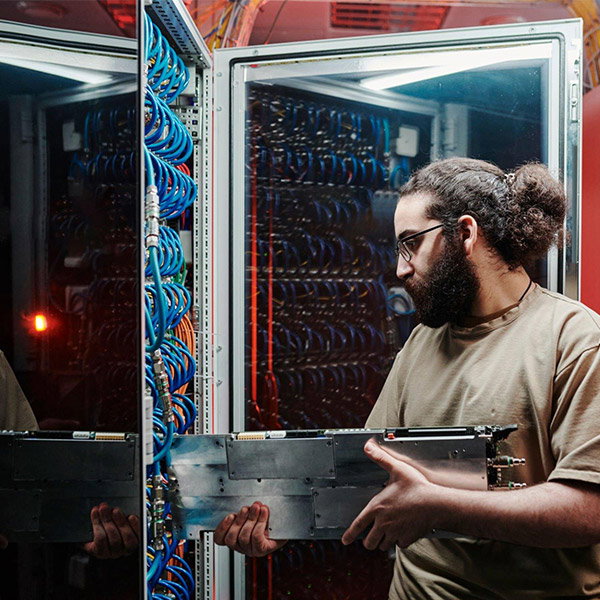 Server racks supporting resilient infrastructure