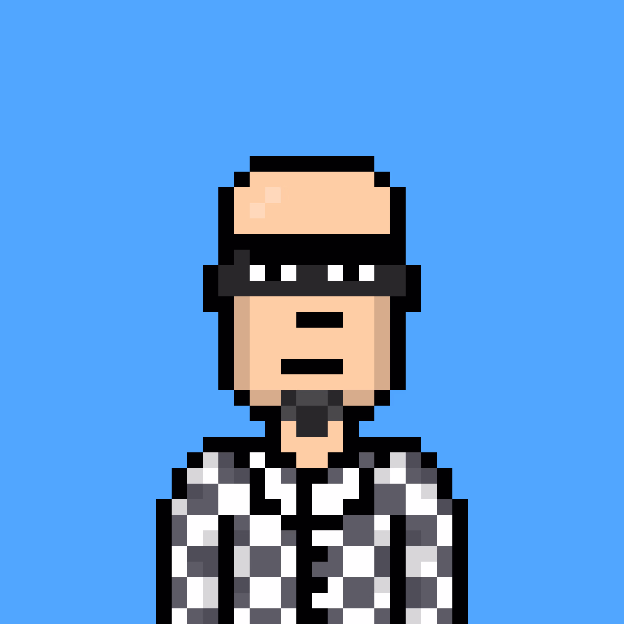 Portrait of Mr A., Chief Security Officer